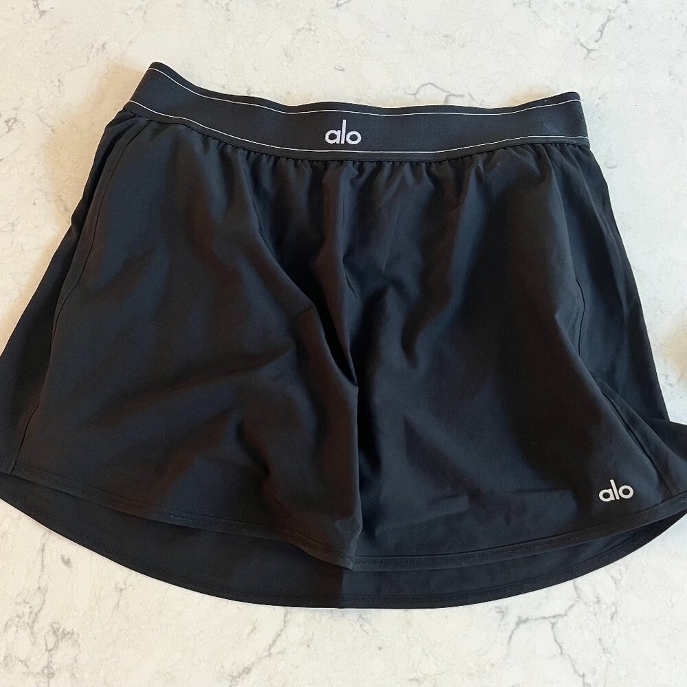 ALO NEW without Tags Match Point Tennis Skirt Large WORN ONCE!